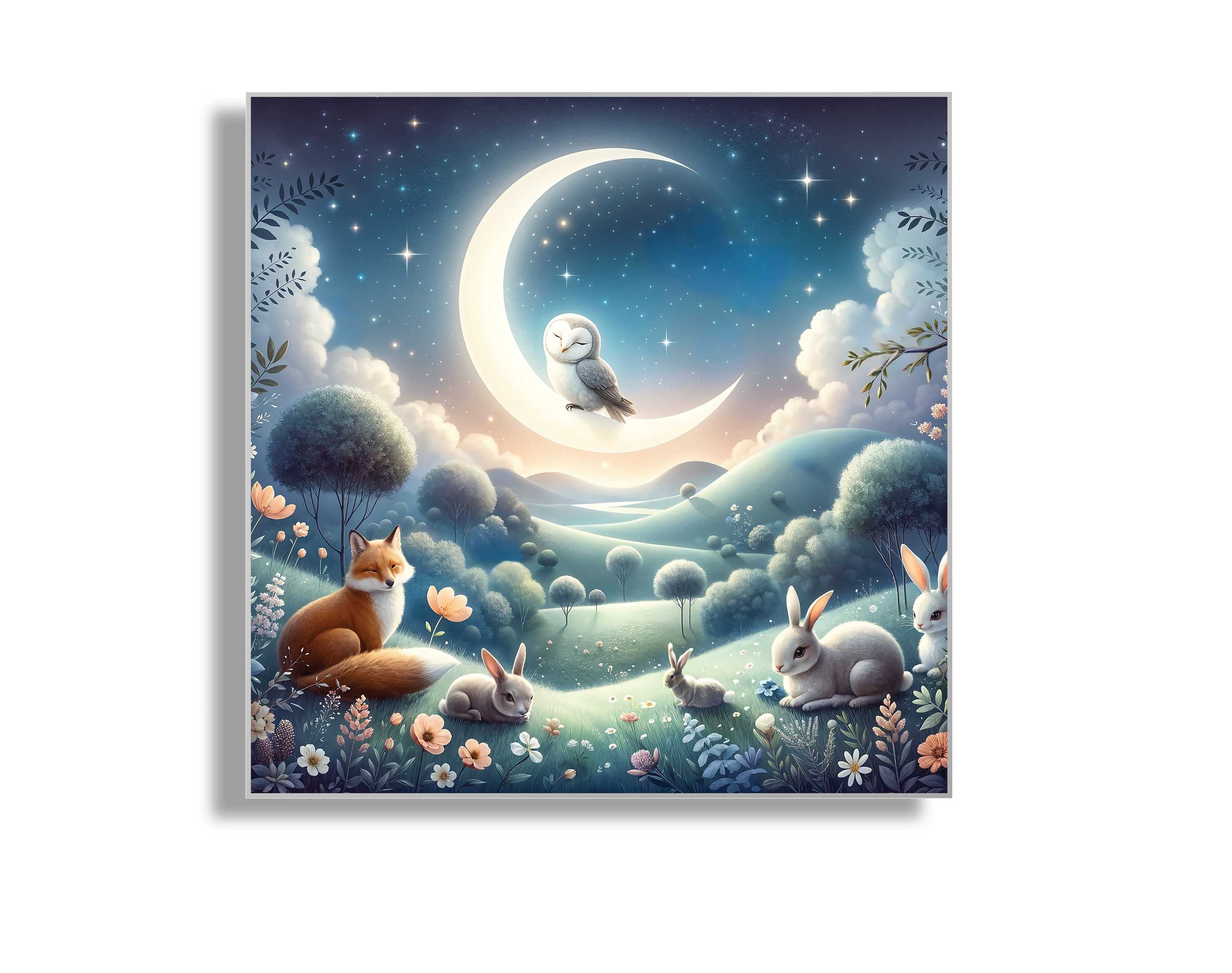 Enchanted Forest Under the Stars