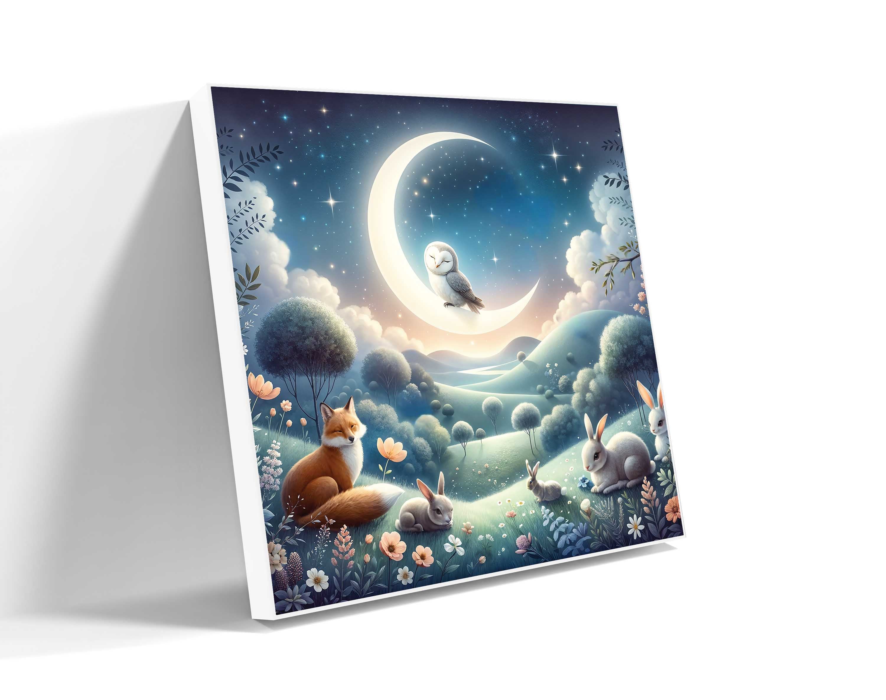 Enchanted Forest Under the Stars