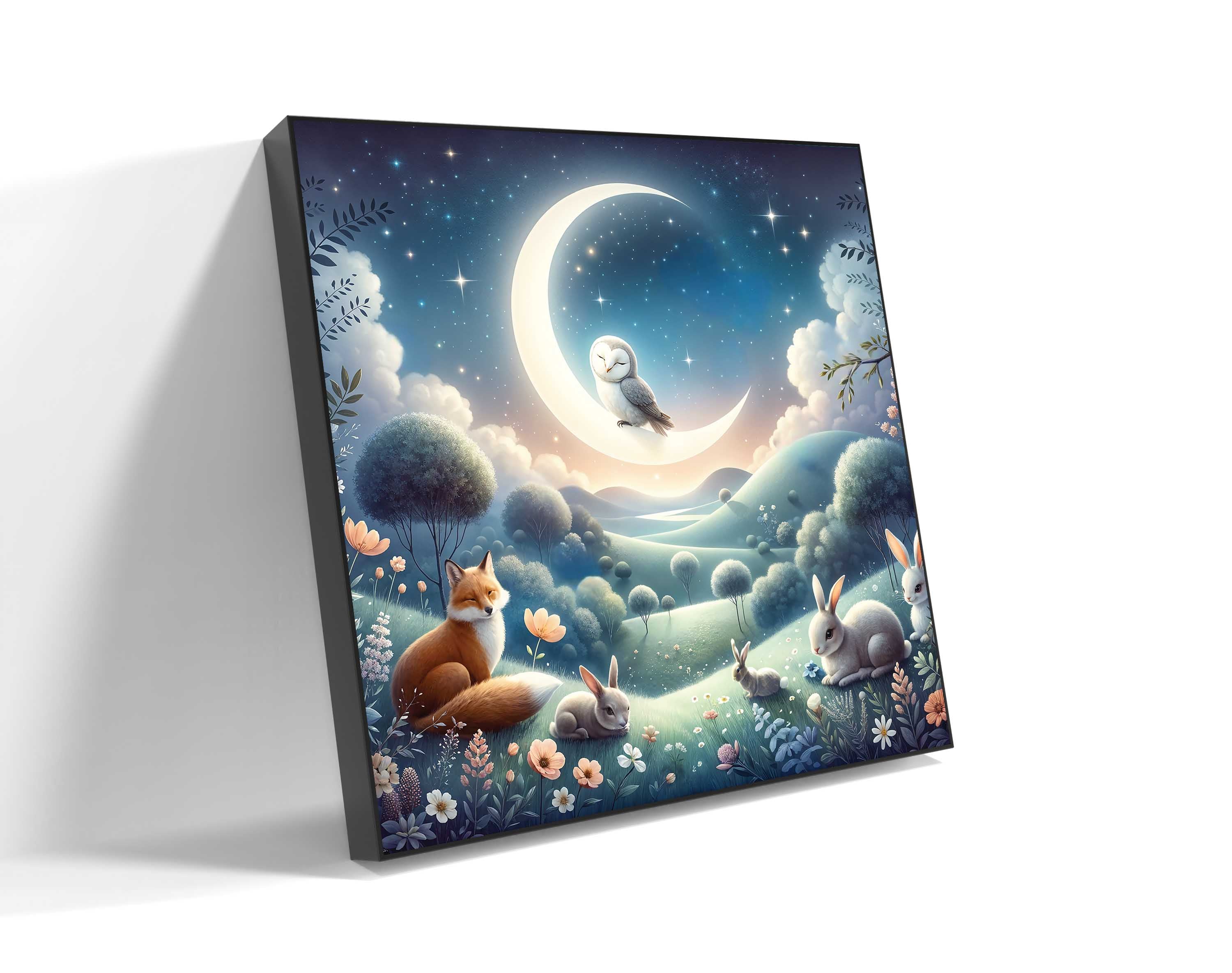 Enchanted Forest Under the Stars