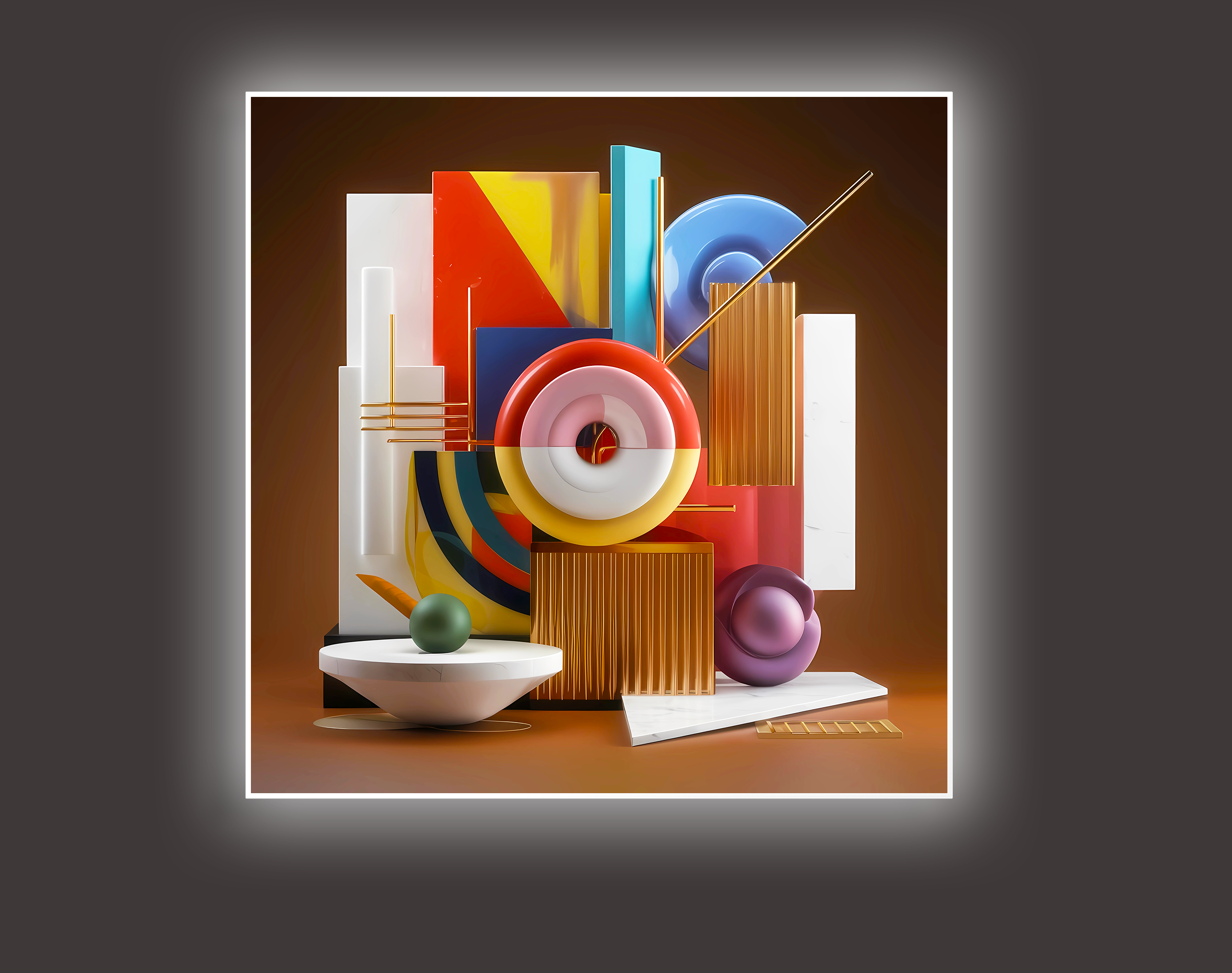 Chromatic Constructs - Brown