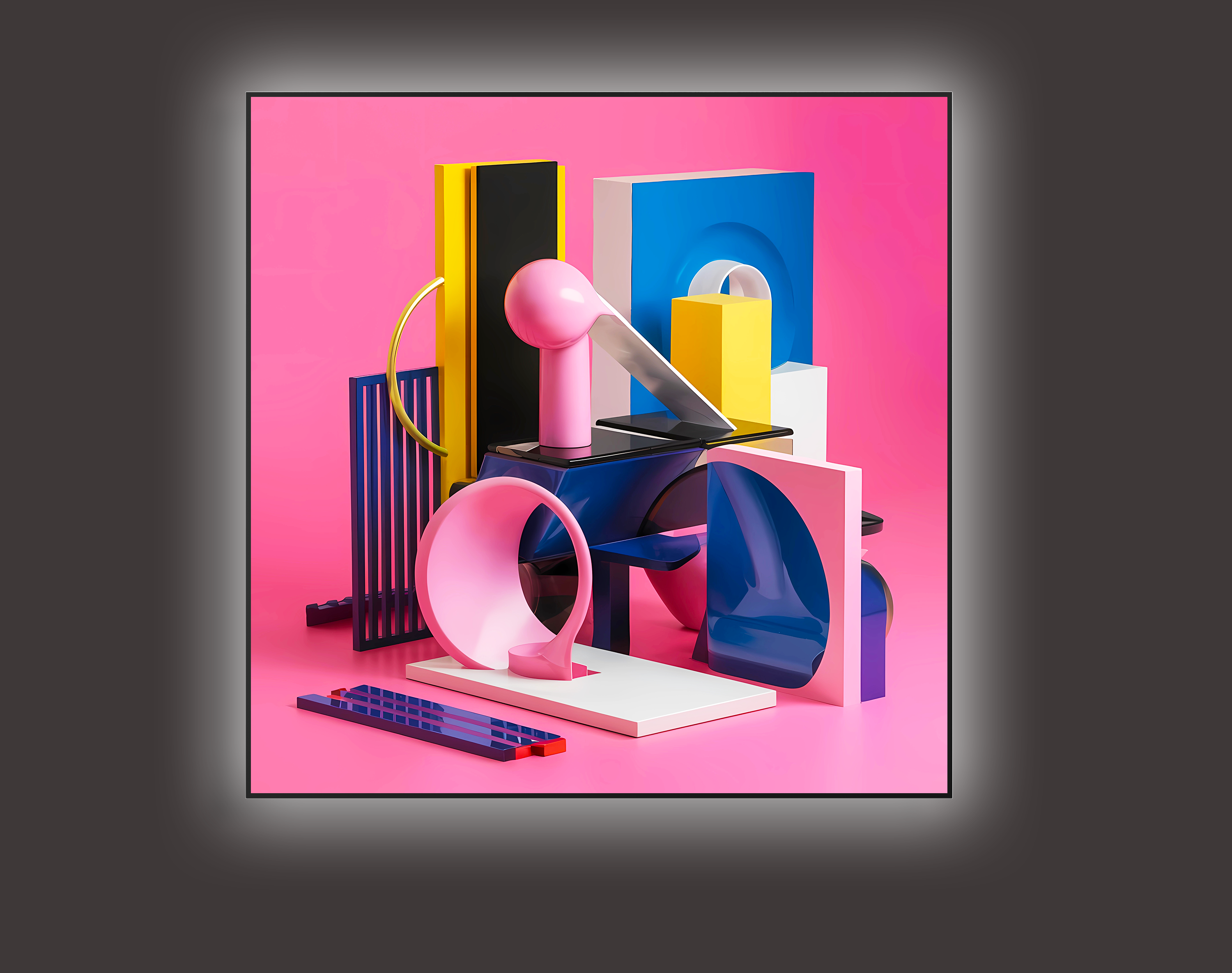 Chromatic Constructs - Pink