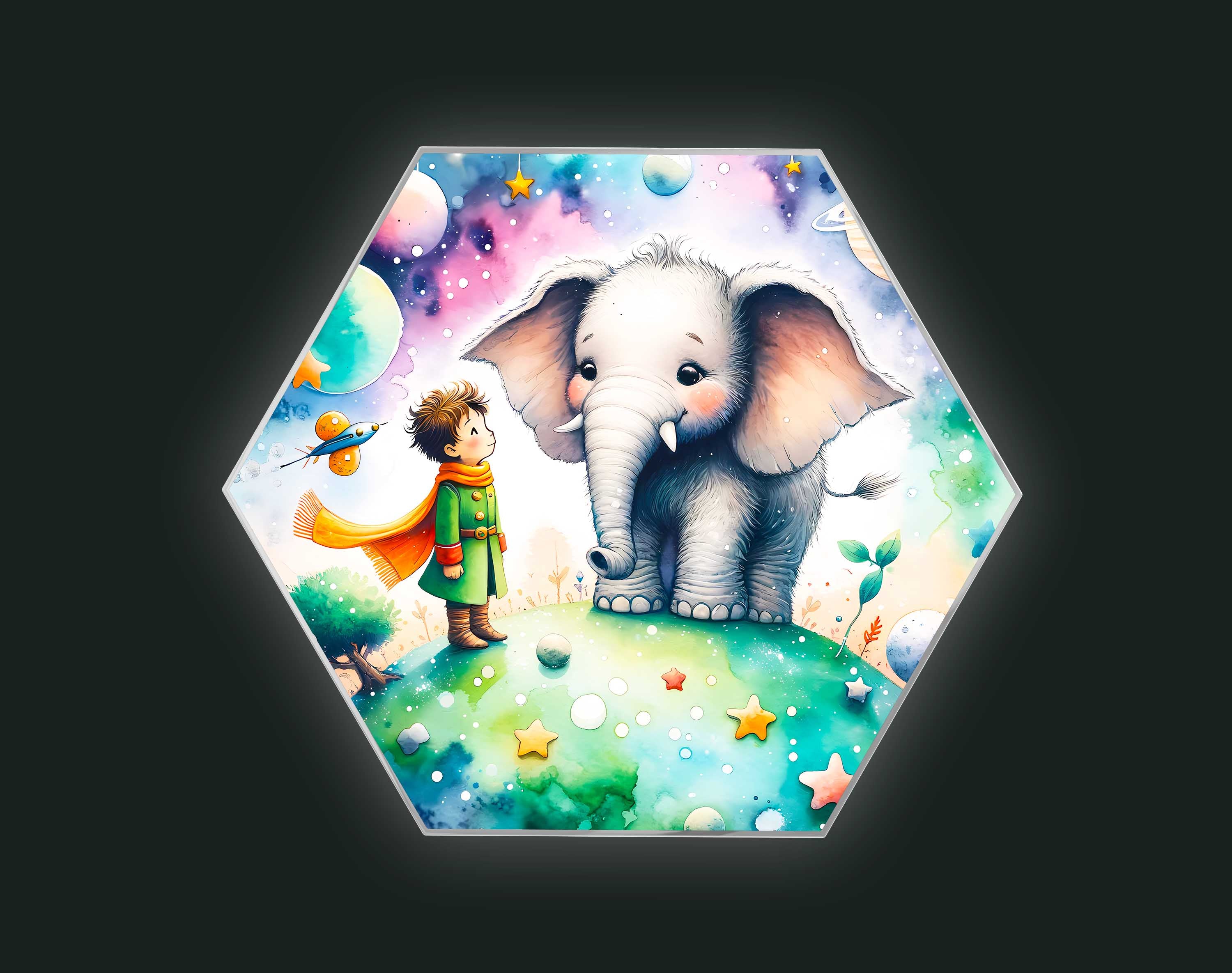 Little Boy and Elephant