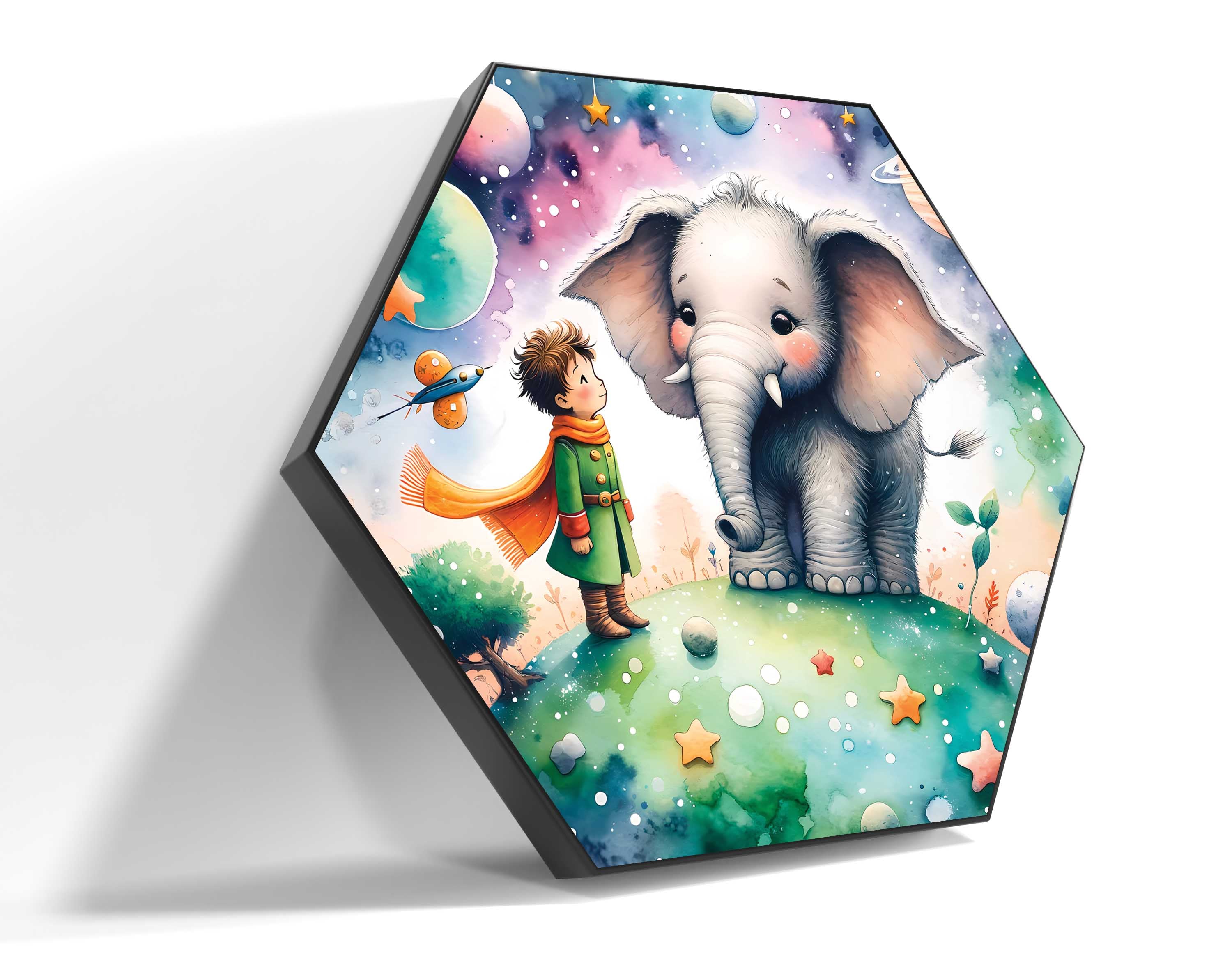 Little Boy and Elephant