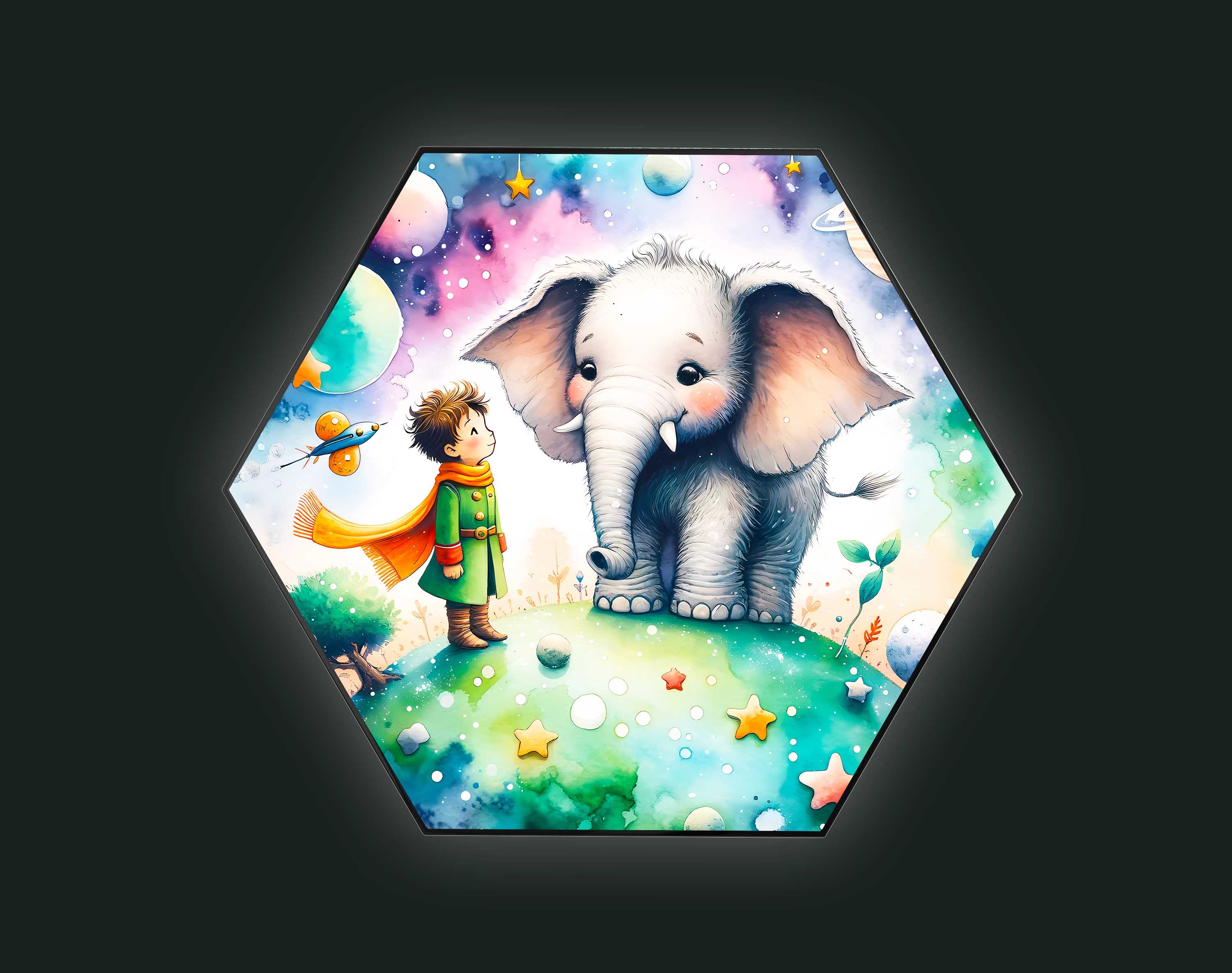 Little Boy and Elephant