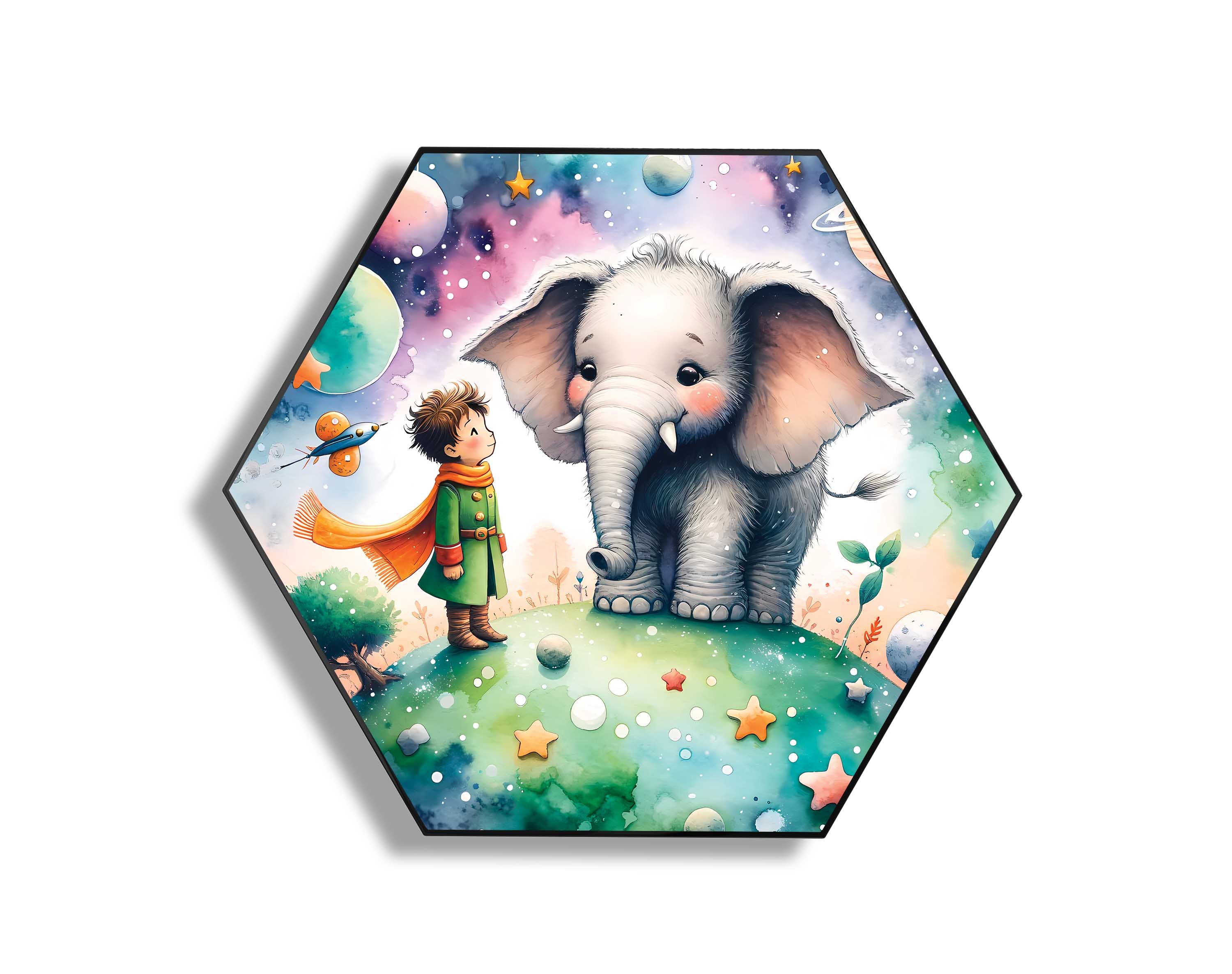 Little Boy and Elephant