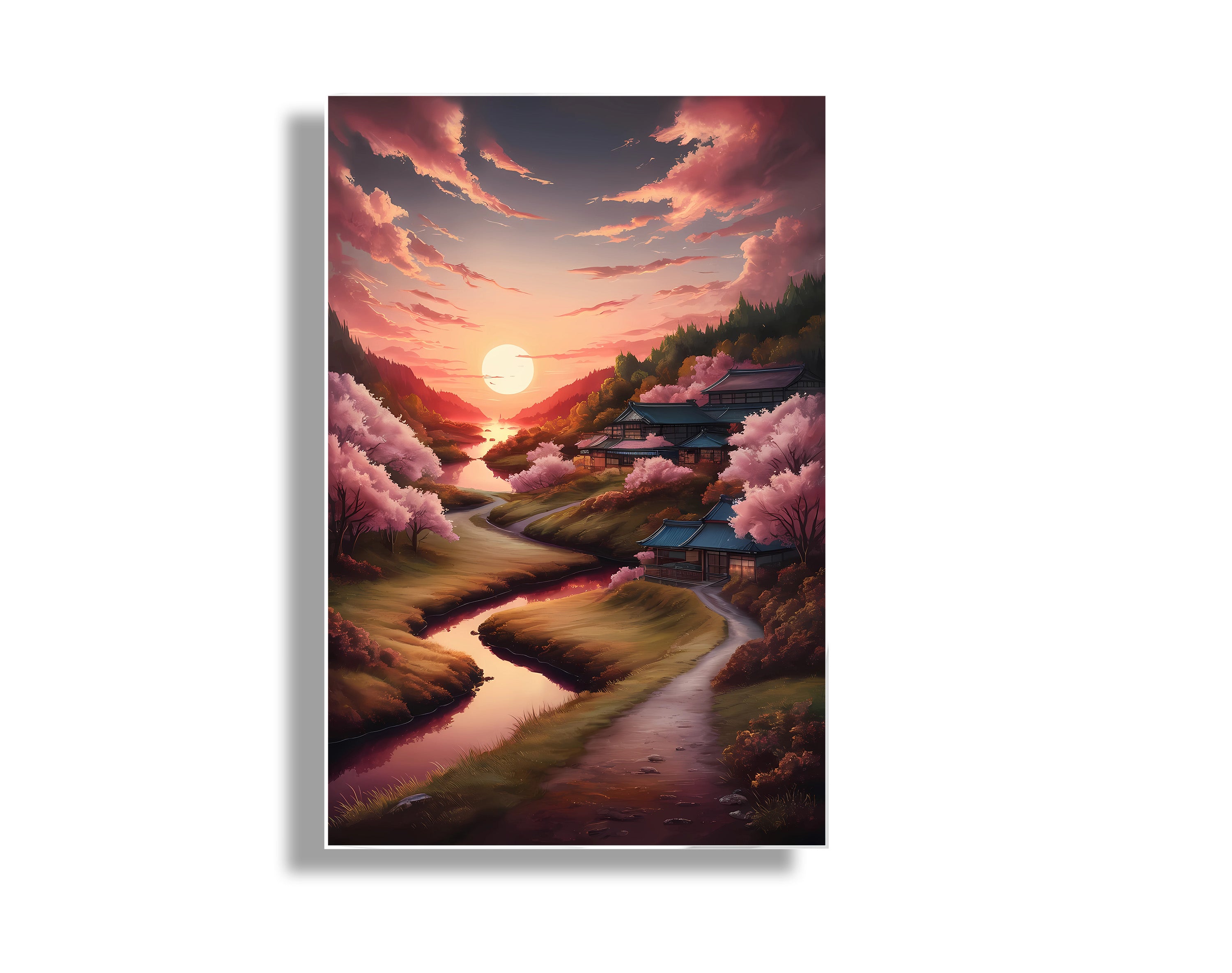 Shades of Pink Sunset