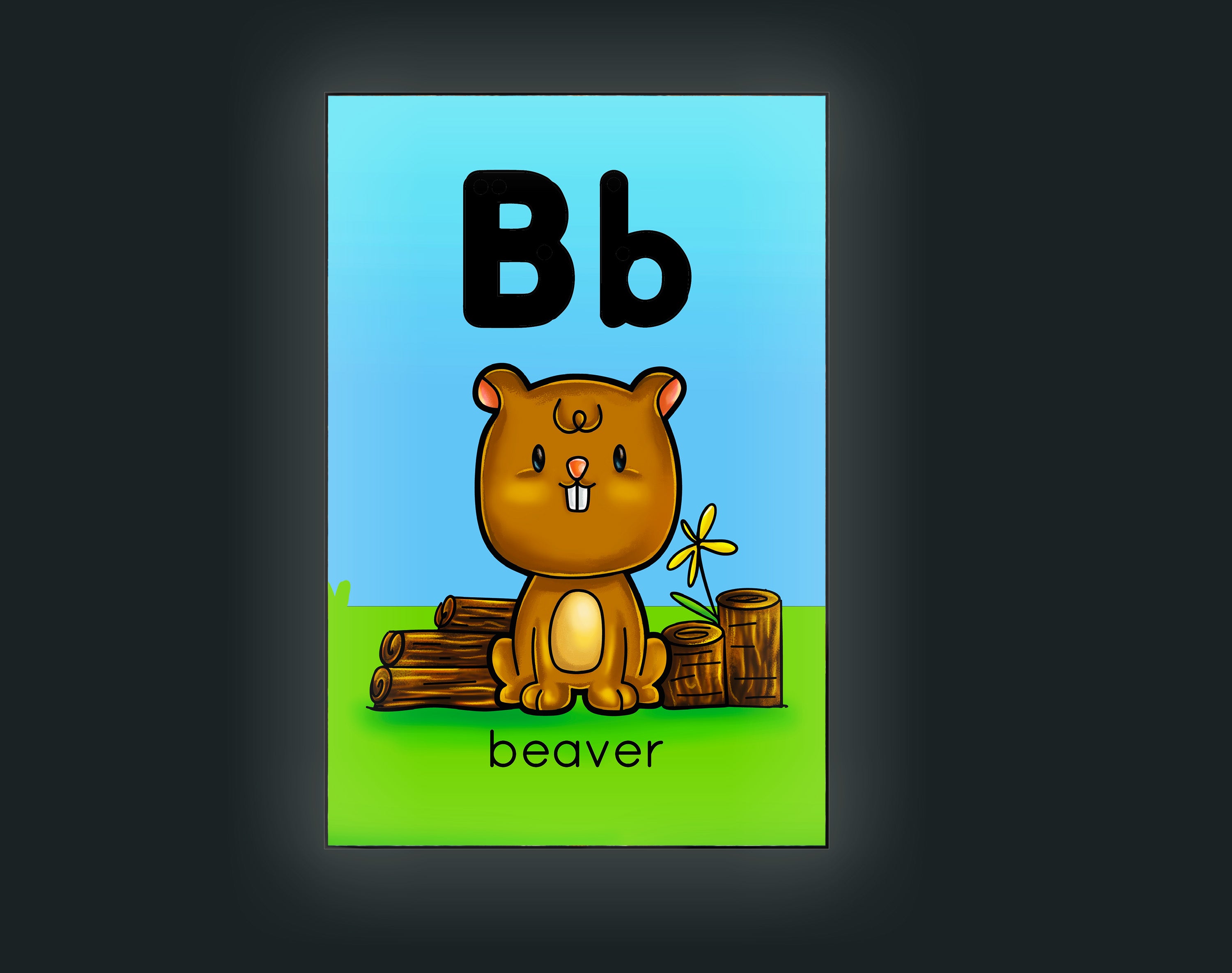 Adorable Animal Friends - Beaver by Diana Dworsky