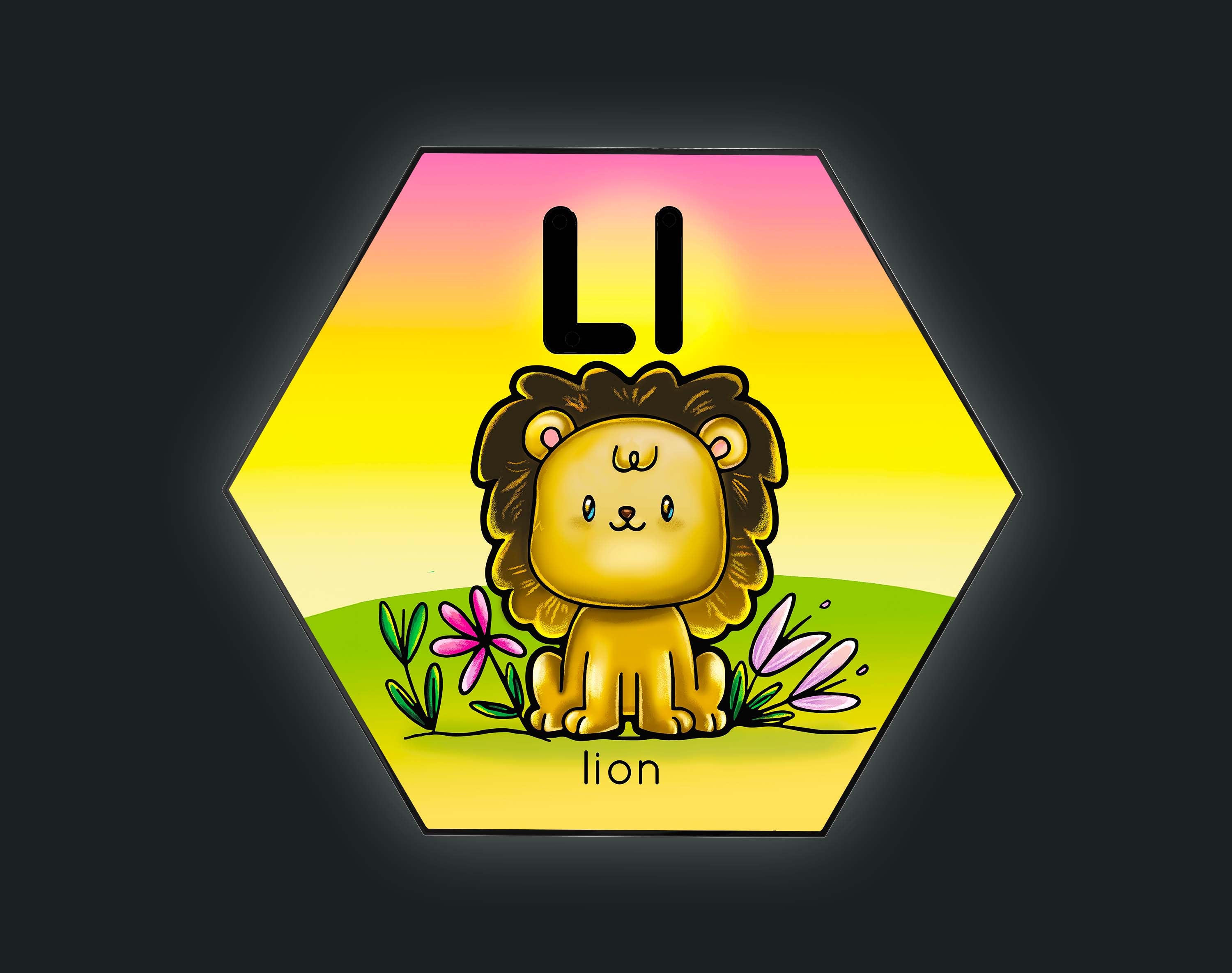 Adorable Animal Friends - Lion by Diana Dworsky