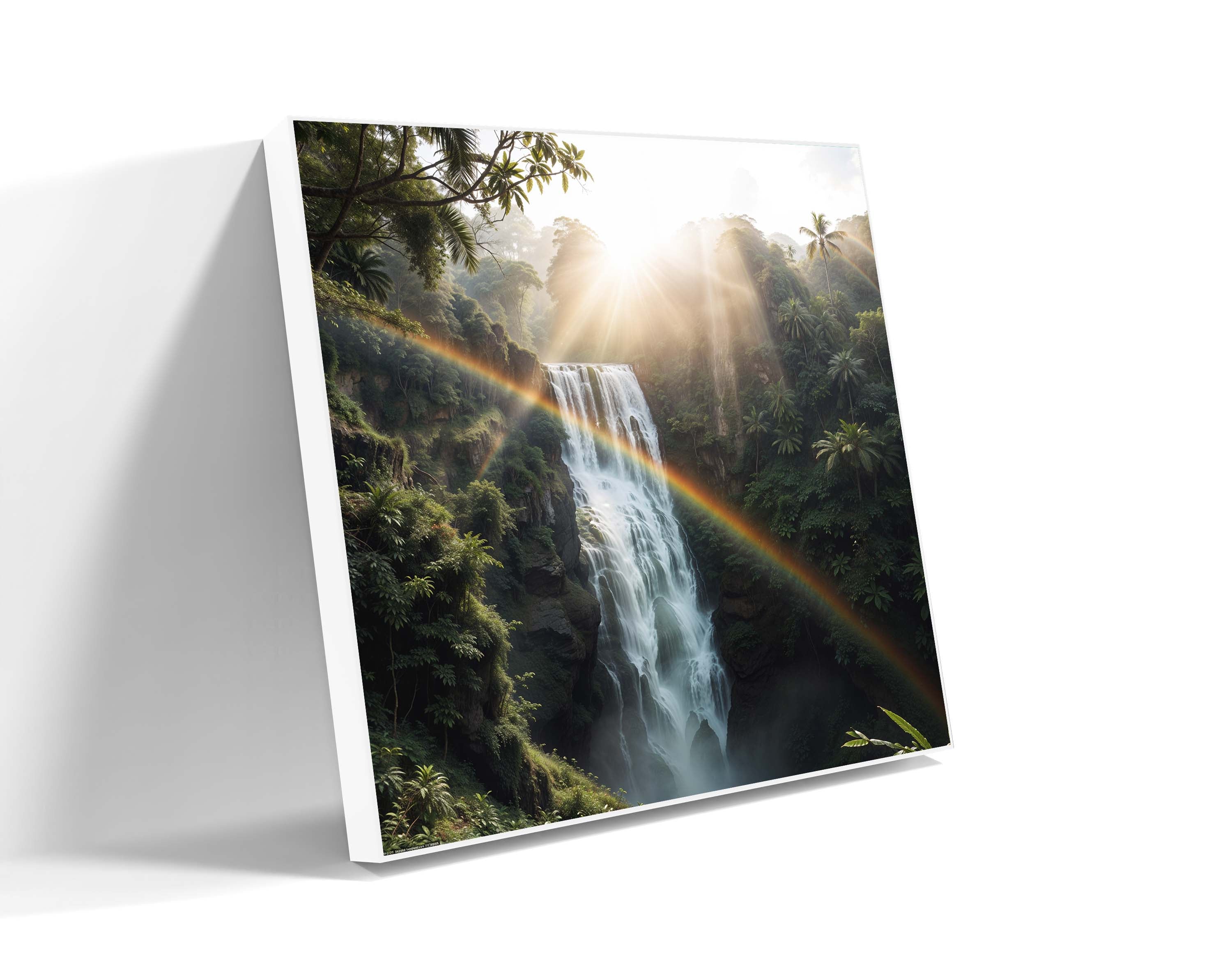 Nature’s Waterfall Prism