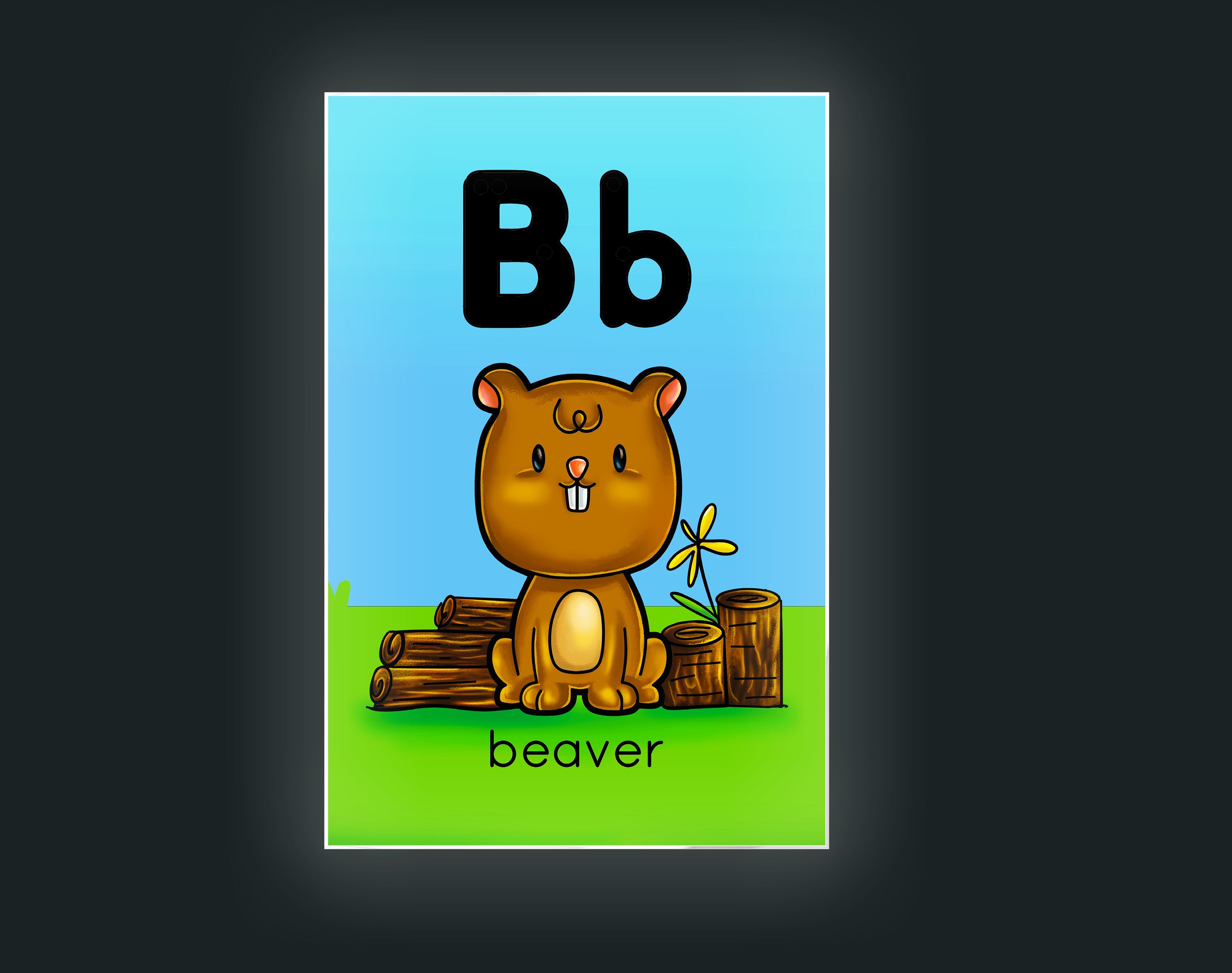 Adorable Animal Friends - Beaver by Diana Dworsky